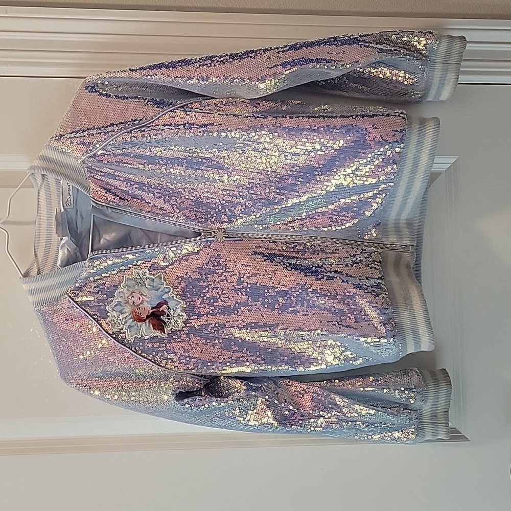 Girls Frozen jacket 9/10